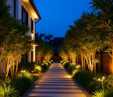 Residential landscape in Salcedo Village