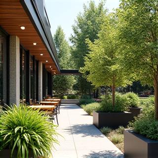 Complete restaurant landscape solutions
